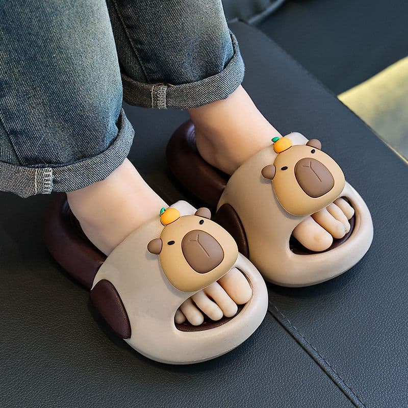 [EVA Good Quality] New Children's Slippers for Boys and Girls, Home Soft Sole Non-Slip Baby Outdoor Bathroom Shoes