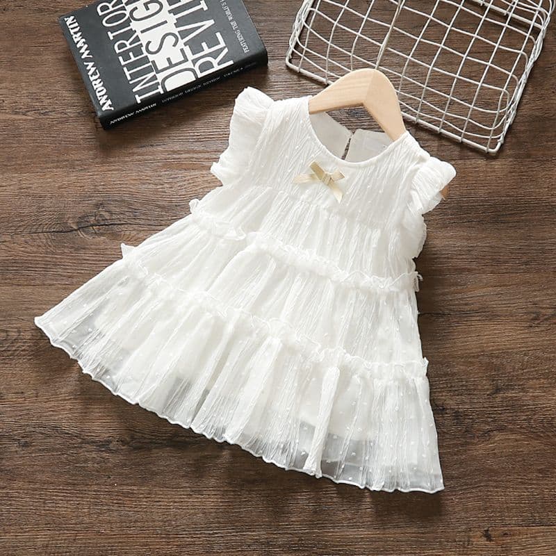 Summer Baby Girl Dress for Children, Princess Dress for Toddlers, Fashionable and Trendy for Ages 1-4