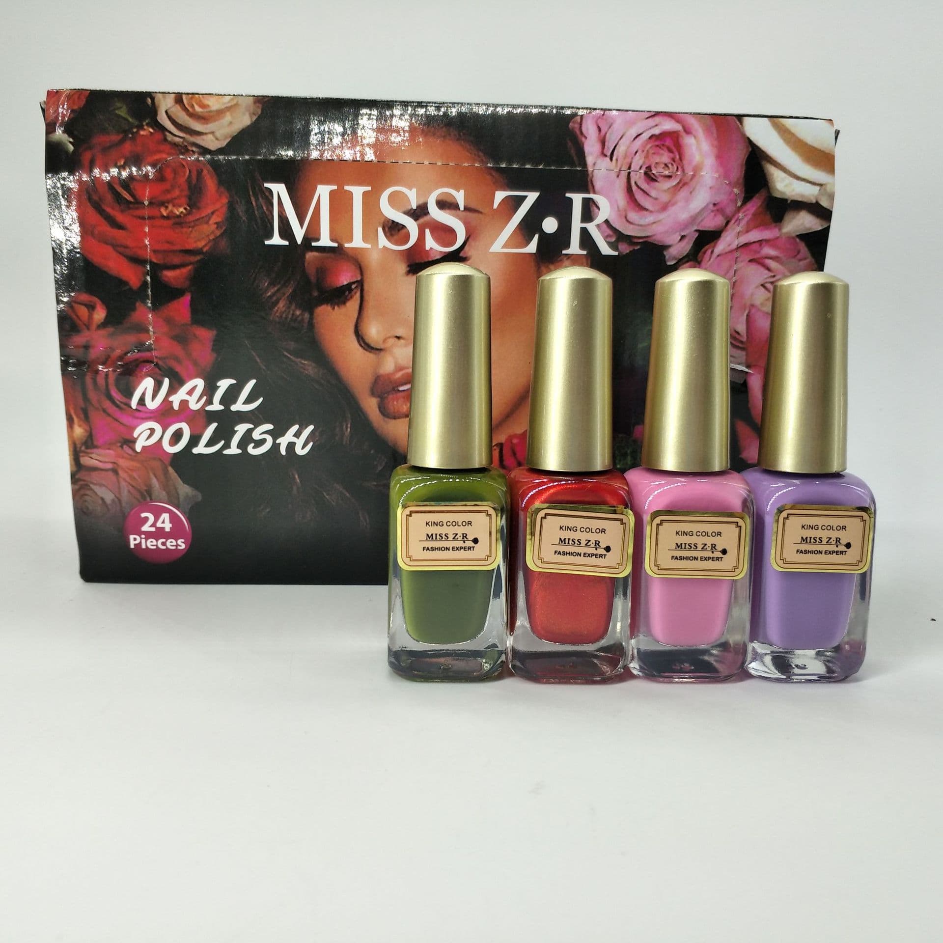 Cross-border New Vivid Mini Nail Polish Student Nail Polish Colorful Wine Red Bright Red Wholesale