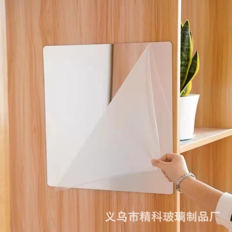 Factory professional cutting 1-3mm acrylic wall mirror, plexiglass wall mirror