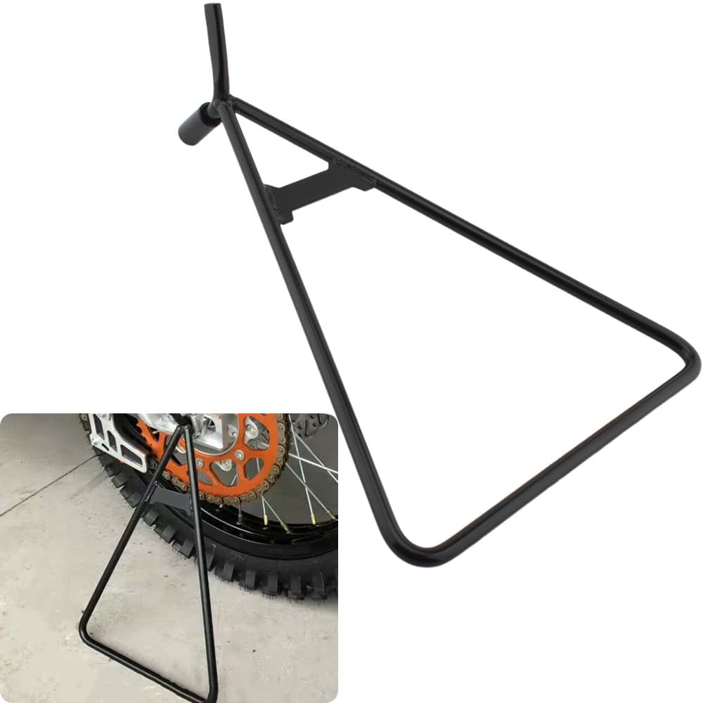 Universal Off-Road Motorcycle Parking Stand Lift Support Mobile Parking Stand Triangle Side Stand for Imported and Domestic Bikes