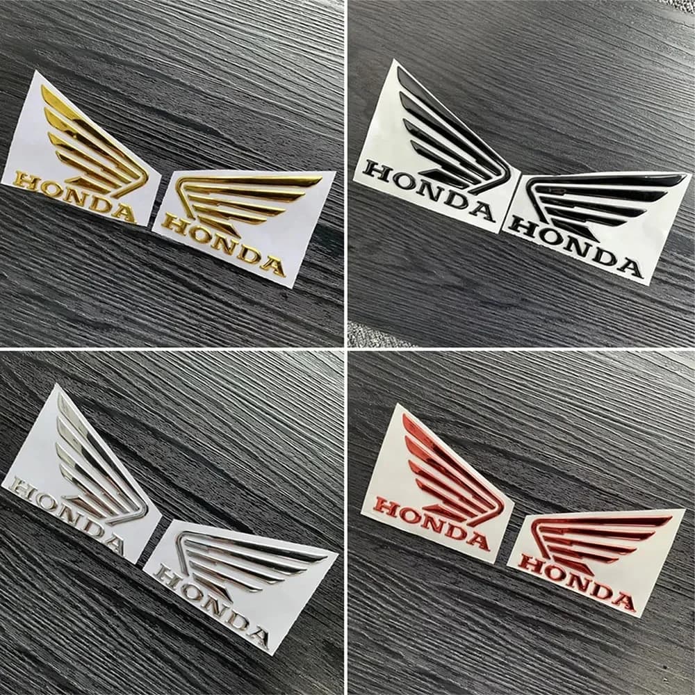 Cross-border Compatible Wuyang Phantom 150 Motorcycle 125 Tank Emblem Honda Wing Reflective Decal Sticker
