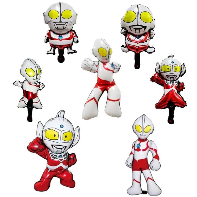 Boxing Taylor Standing Ultraman Aluminum Film Balloon Birthday Party Decoration Cartoon Foil Balloon Wholesale