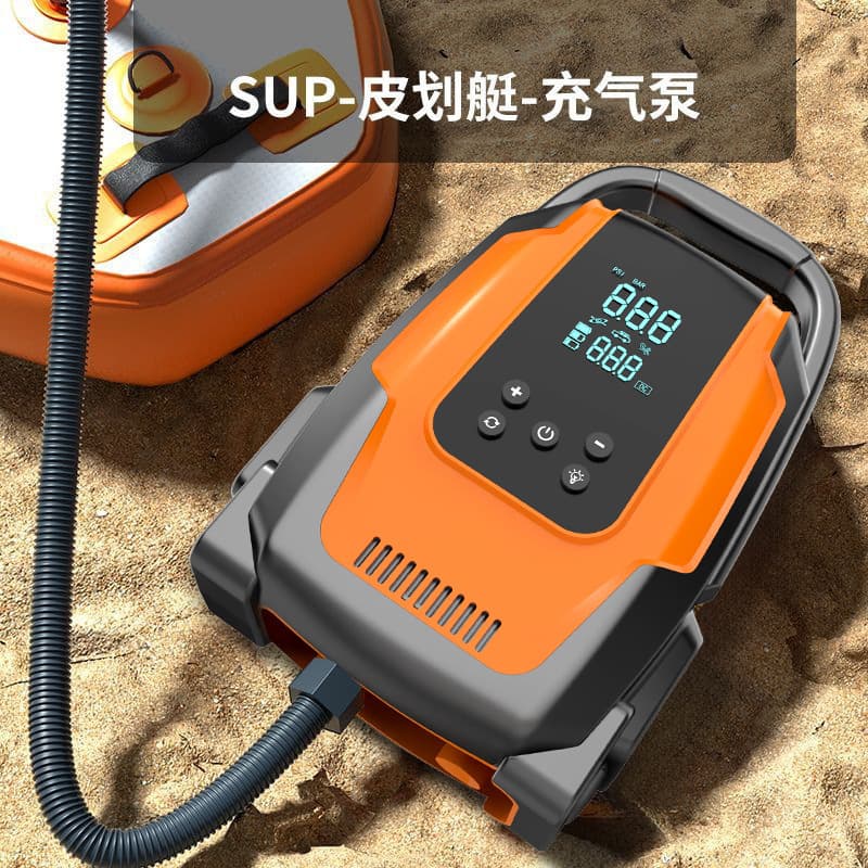 Car air pump small car tire electric air pump car portable handheld intelligent digital display air pump