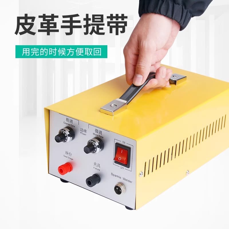 Desktop Spot Welder Laser Handheld Laser Spot Welding Machine Jewelry Gold Silver Necklace Ring Welding Ring Machine Gold Working Tool