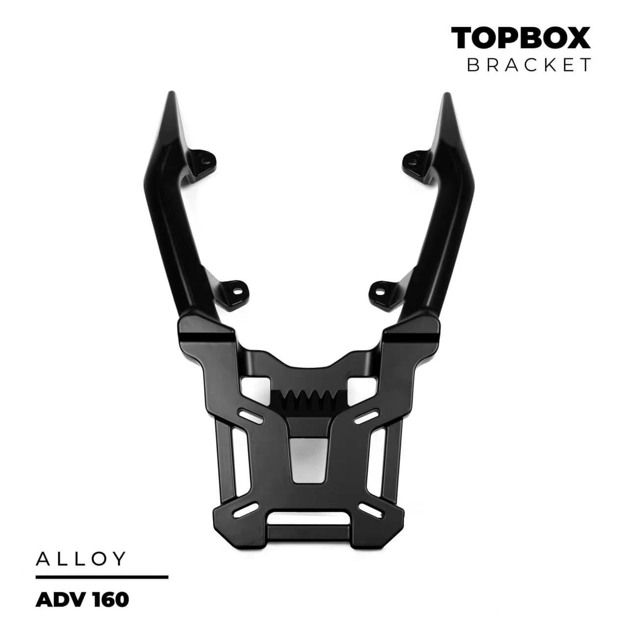 Suitable for 23-26 Honda X-adv160 motorcycle modified aluminum alloy rear shelf thickened reinforced tail box rack