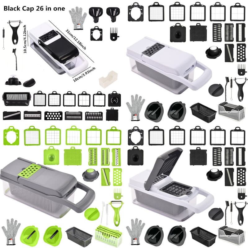 Cross-border vegetable cutter kitchen multifunctional vegetable cutter kitchen utensils potato grater vegetable chopper potato grater