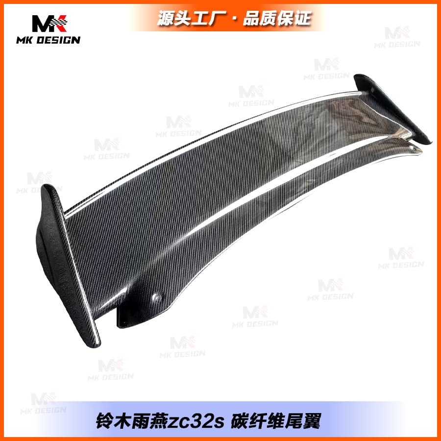 Carbon Fiber Rear Spoiler Wing for Suzuki Swift ZC32S Sport Model