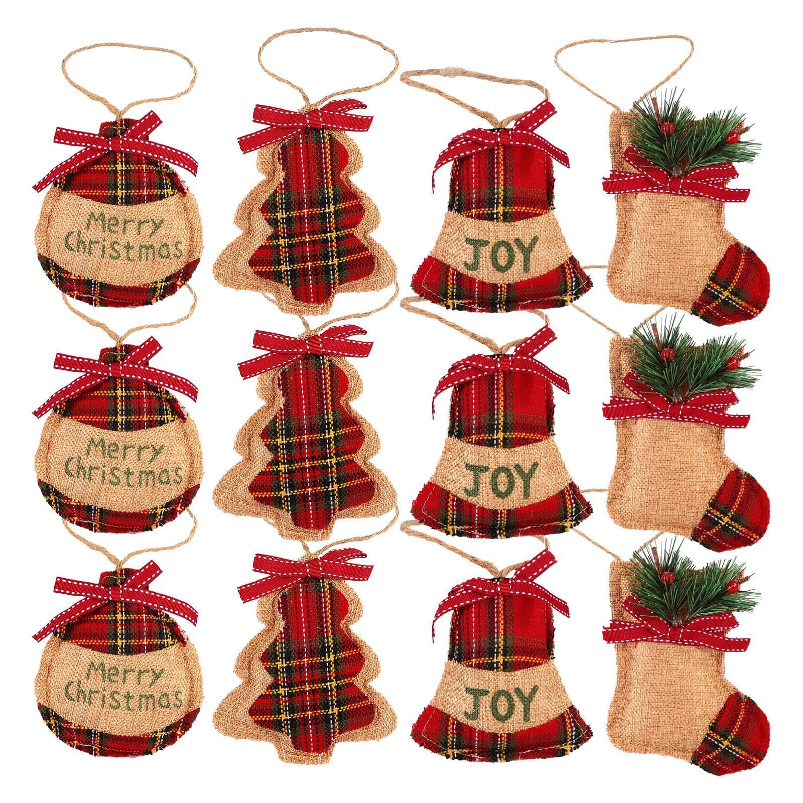 New Christmas decorations, Christmas tree decorations, cross-border foreign trade, creative Christmas decorations, fabric products wholesale