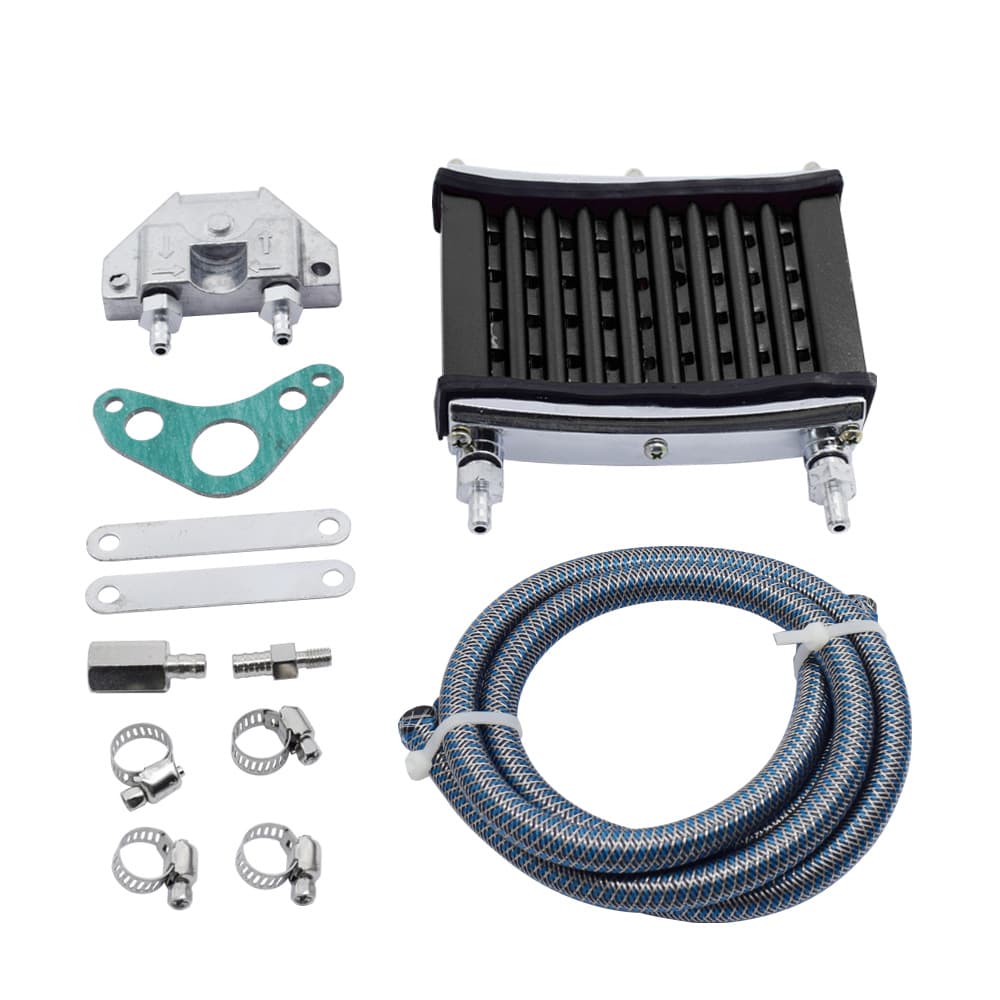 Motorcycle Oil Cooler for 125cc 140 150cc Motorcycle Modification Cooling Radiator
