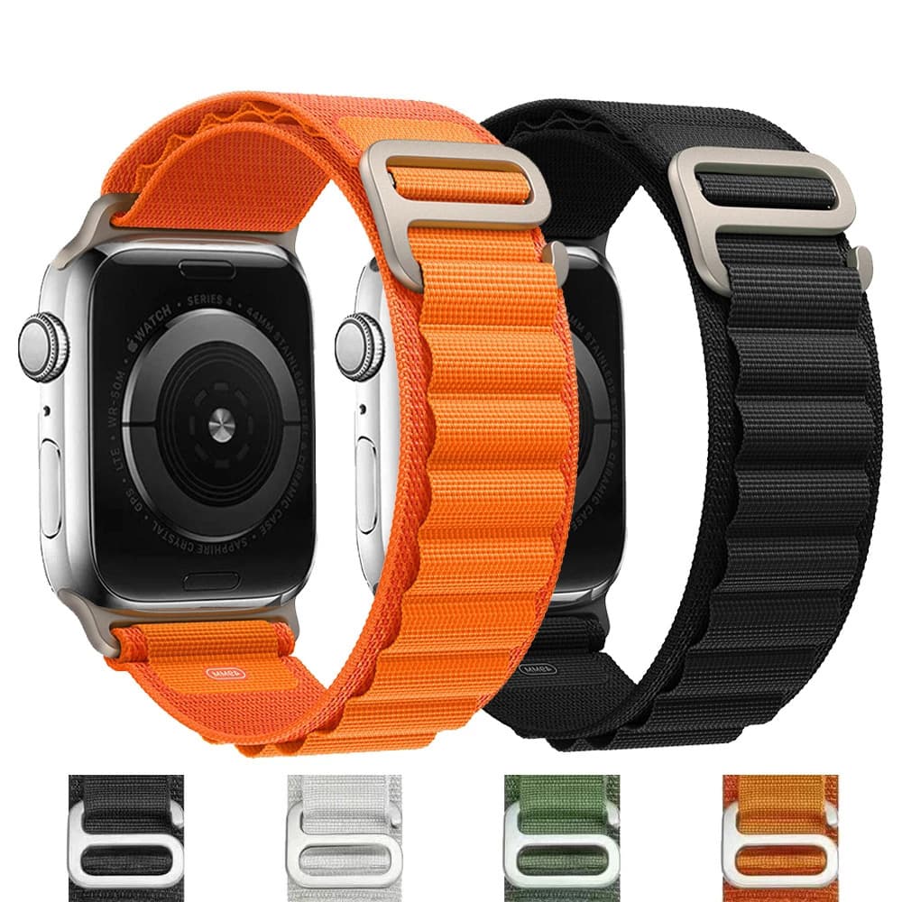 Nylon Alpine Loop Band for Apple iWatch 6/7/8/9/Ultra