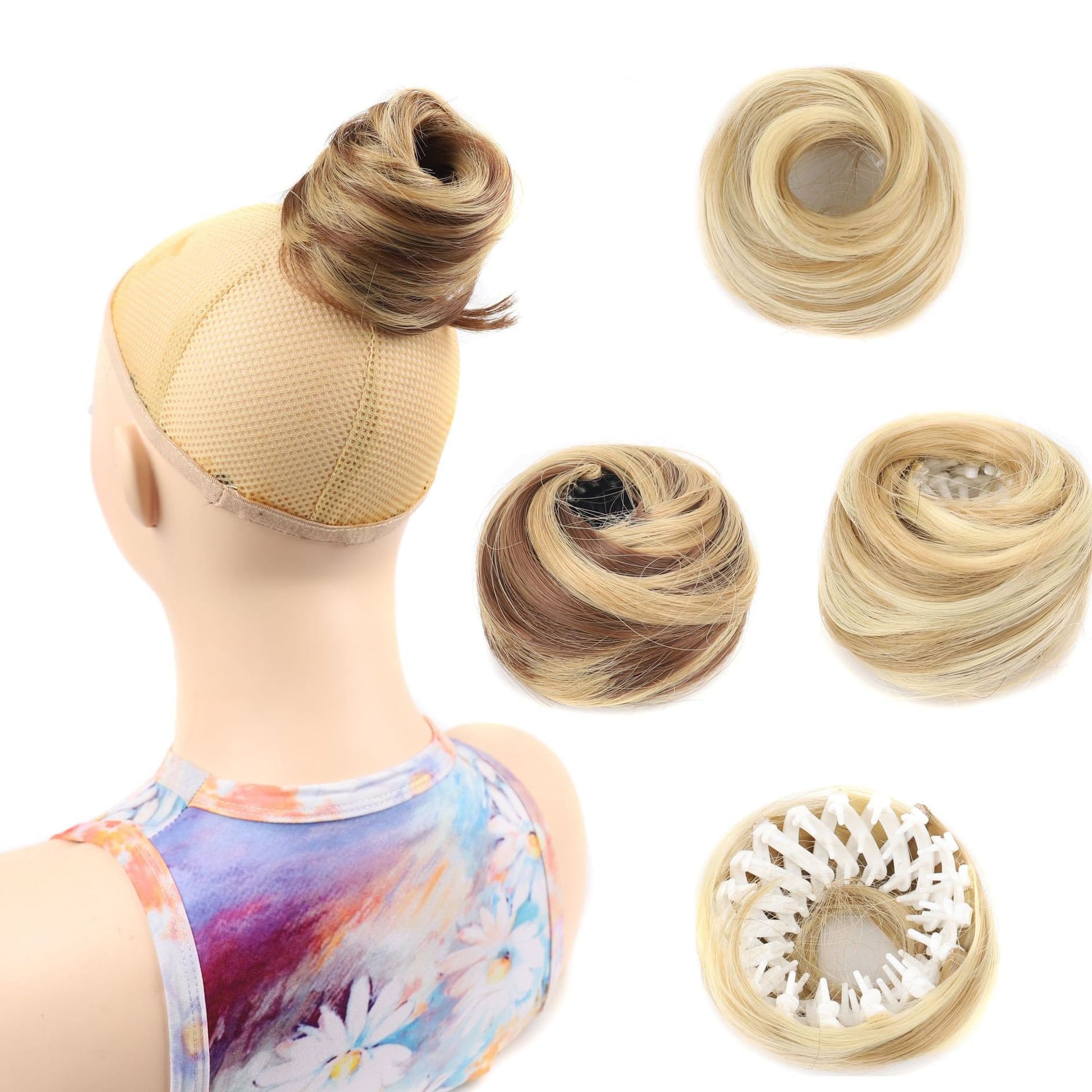 Nest Bun Hairpiece Fake Hair Bun Hair Volumizing Hair Accessories Hair Claw Hair Tie Wholesale