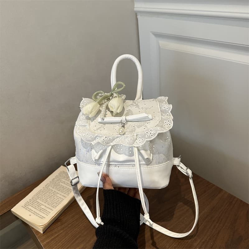 Korean-style Trendy Women's Backpack 2026 Spring/Summer New Fashionable Handbag Travel Daypack
