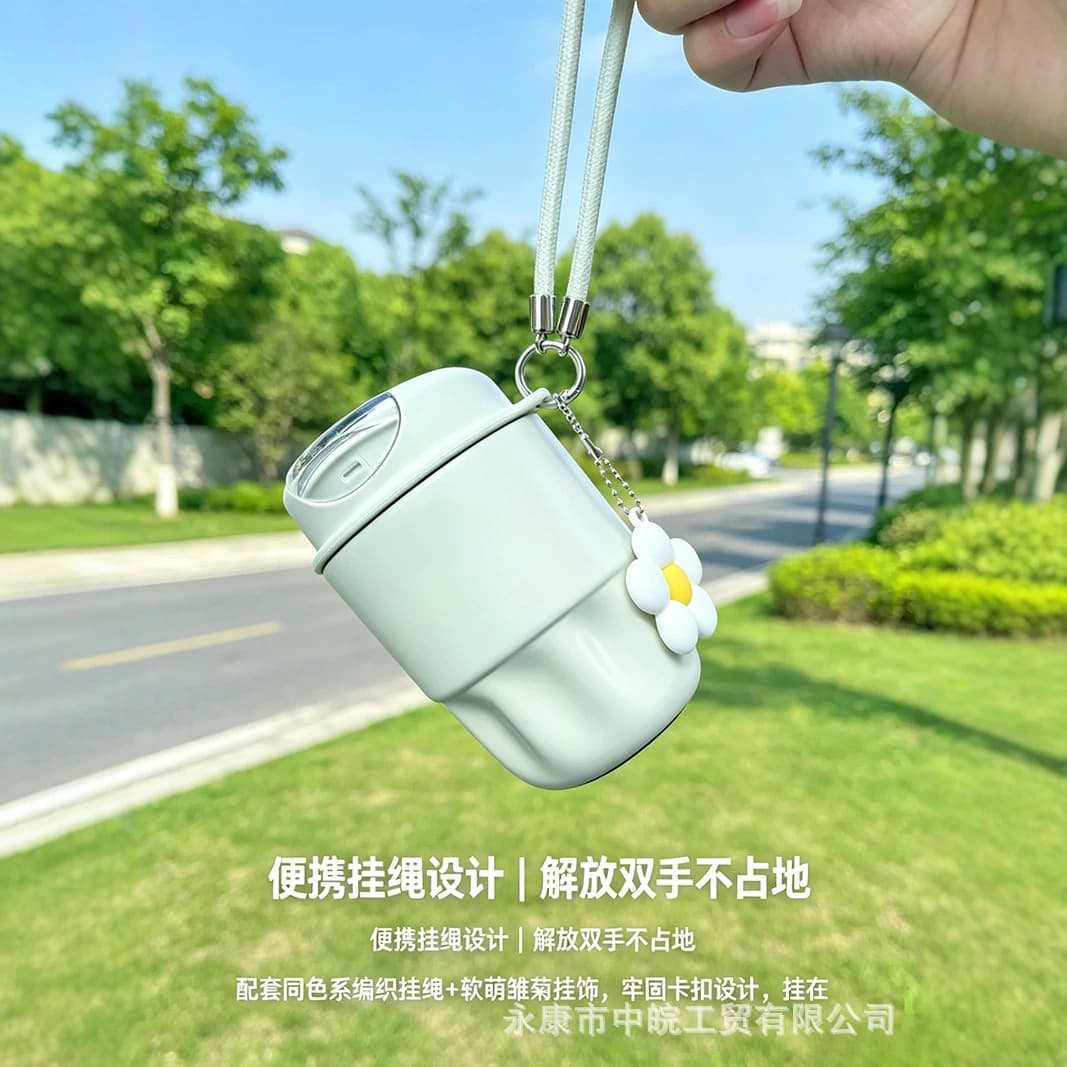 316 Stainless Steel Thermos Cup, High-End New Style Thermos Coffee Cup, Car-Mounted, Office, Student Portable Water Cup