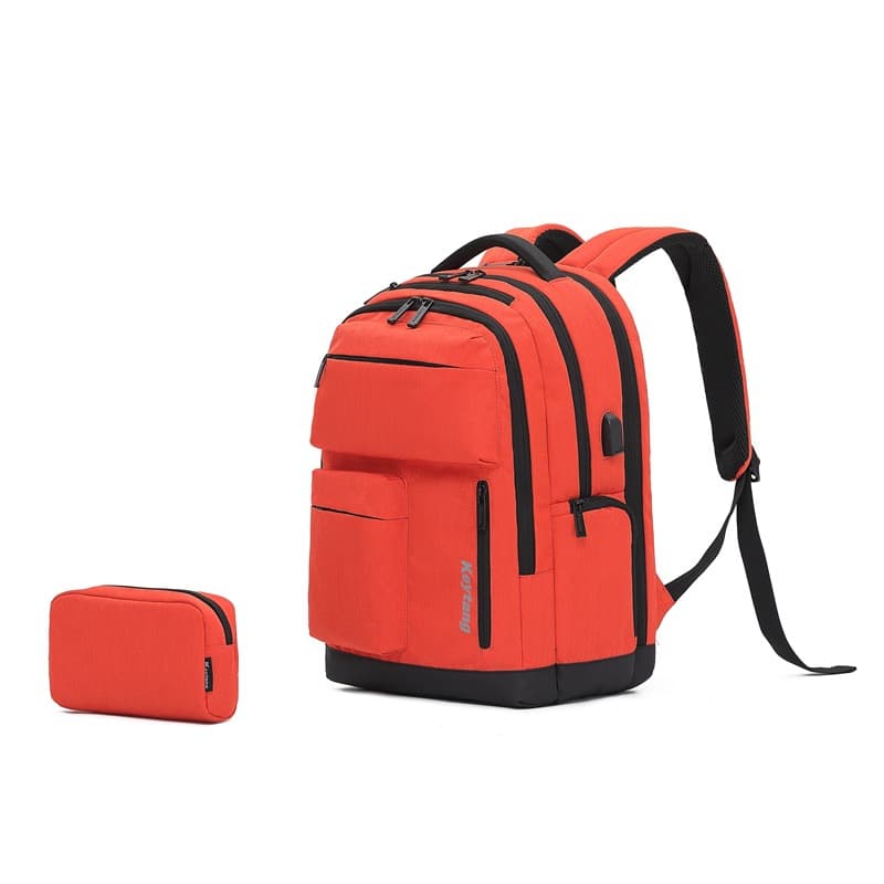 2025 Spring Men's Backpack Casual Travel Computer Backpack Fashion Trend Female Junior High School Student School Bag University