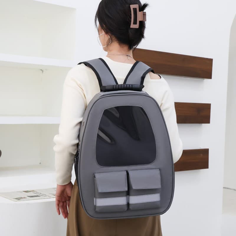 Cross-border Pet Supplies Pet Travel Bag Breathable Space Capsule Cat Carrier Portable Pet Backpack