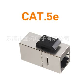 Shengtuo FTP Shielded CAT5E CAT6 CAT6A CAT7 RJ45 CAT6A Network Module Patch Panel Straight-Through