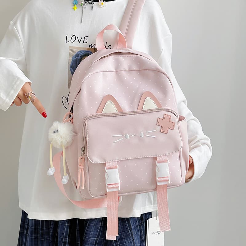 Trendy New School Bag for Girls 2025 Summer Casual Cute Small Backpack for Primary School Students Study Tour
