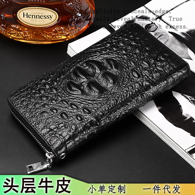 New 3D Dragon Design Unisex Zipper Pouch, Anti-Theft RFID Wallet, Personalized Large Capacity Card Holder, Handbag, Phone Pouch