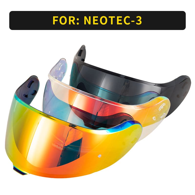 Motorcycle Helmet CNS-3C Visor Compatible with NEOTEC-3 Helmet Windproof UV Protection High-Definition Accessory