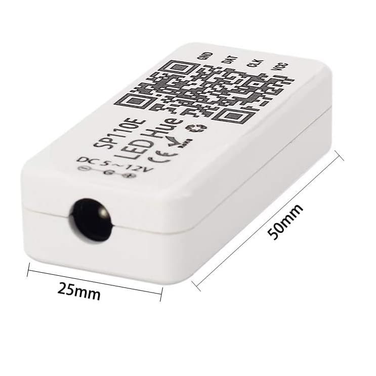 SP110E Bluetooth LED 2811 Flowing Color Controller, Mobile APP Light Strip Module Point Light Source Controller