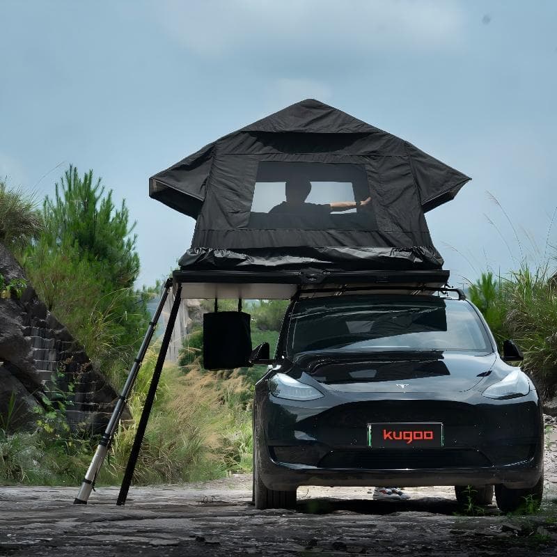 Car roof tent, fully automatic camping tent, quick-opening folding outdoor tent manufacturer