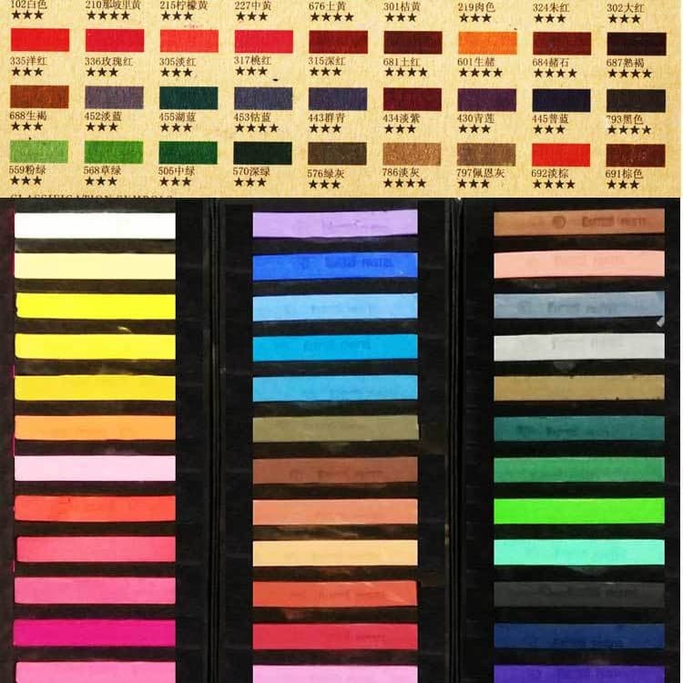 Marie's F-2012 12/24/36/48 Color Art Painting Pastel Chalk