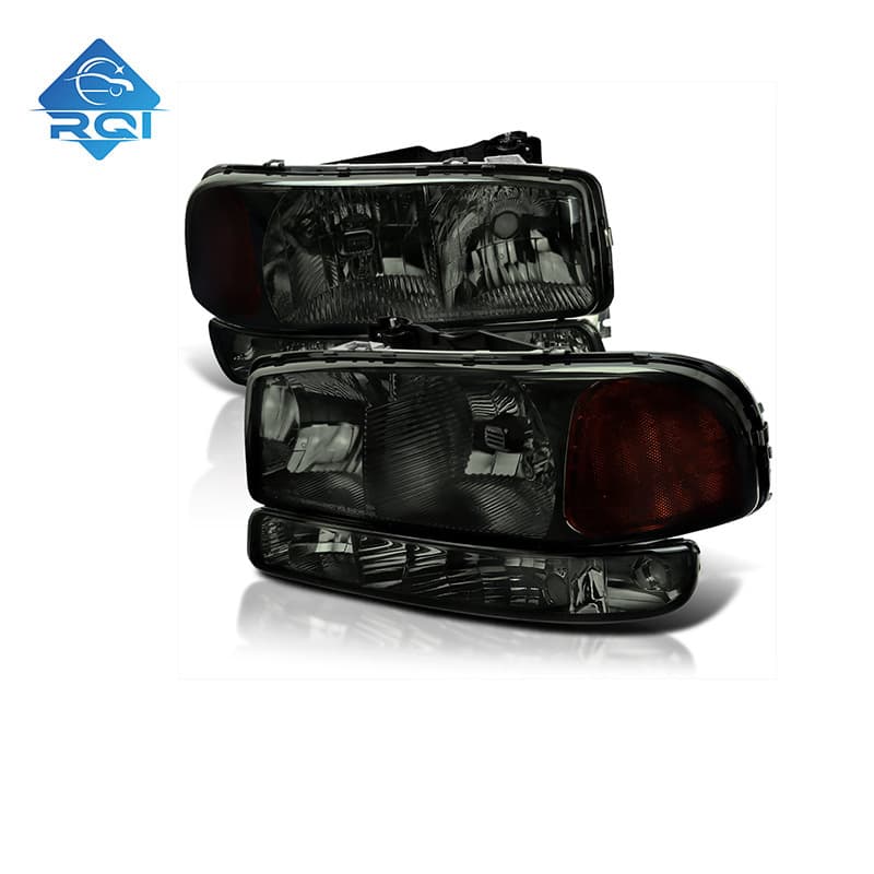 Compatible with 1999-2006 GMC Sierra Yukon 1500 Headlights Front Headlamps
