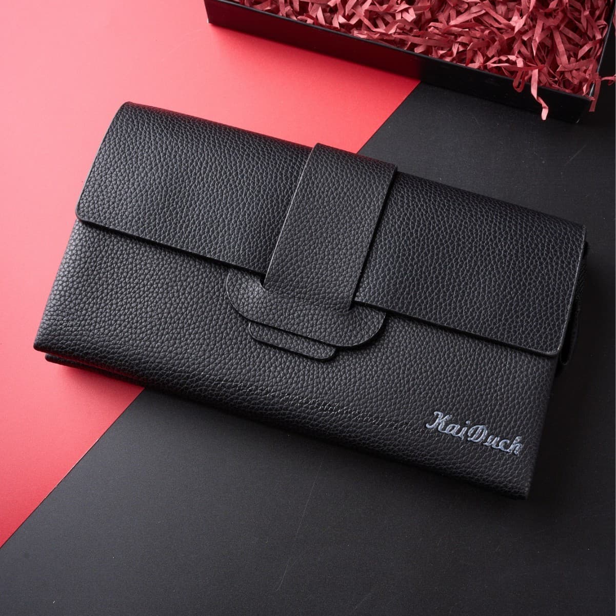 Cross-border In-Stock Minimalist Retro Handbag Fashion Business Casual Portable Large Capacity Multi-Functional Clutch