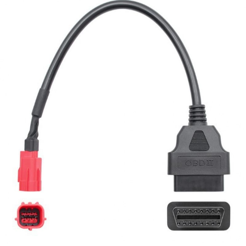 OBD 16pin to 6 pin for Honda Motorcycle Adapter Cable