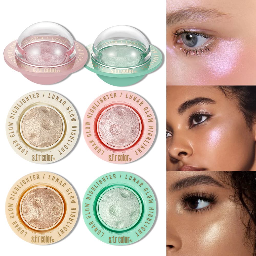 S.F.R Planet Highlighter Powder Full Body Brightening Explosive Shimmer Natural Standout European American Style Cosmetics Cross-border Wholesale