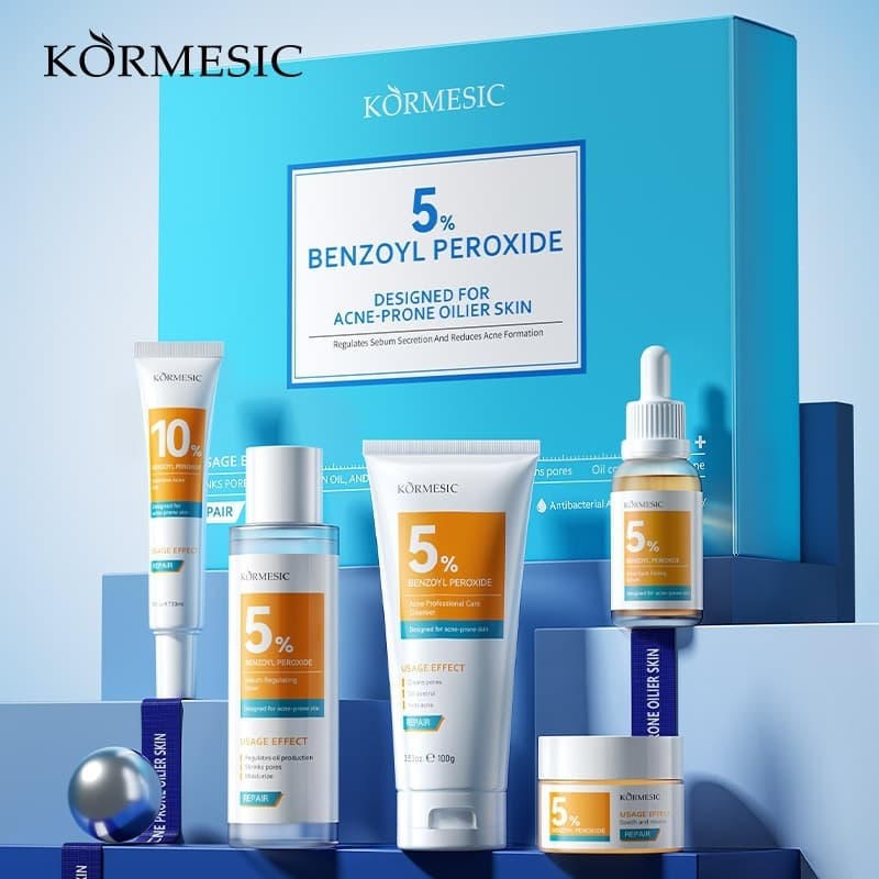 KORMESIC Cross-Border Facial Care Kit Skincare Set Facial Moisturizing Skin Care Foreign Trade Manufacturer Wholesale