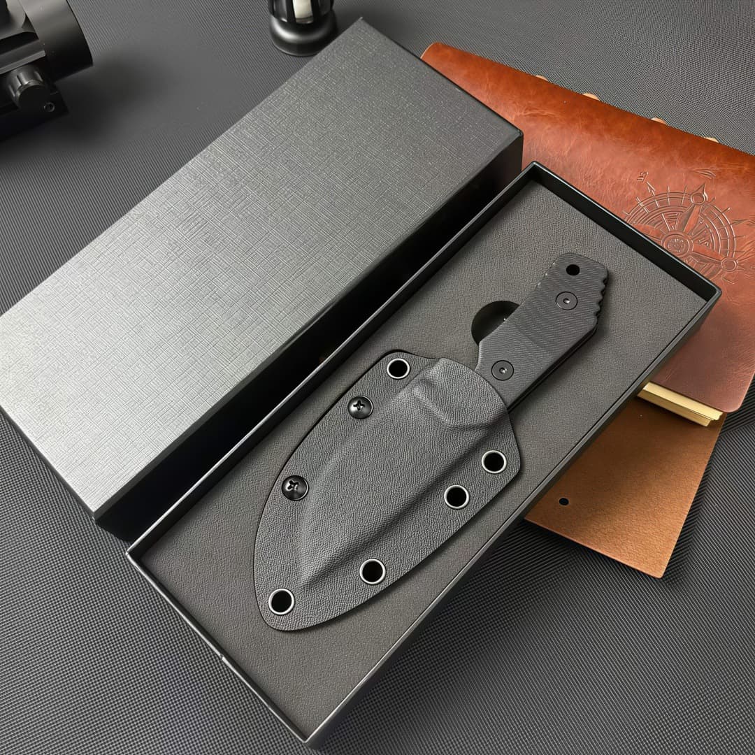Cross-Border Hot Selling Boker Outdoor High Hardness Camping Straight Knife Tactical Knife Self-Defense Portable Survival Multi-Purpose Tool