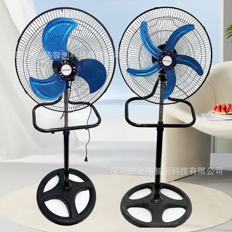 18-inch export electric fan, 3-in-1 floor fan, industrial fan, oscillating standing fan, manufacturer wholesale, large air volume