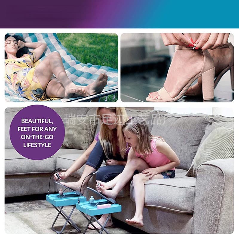 Adjustable footrest, footrest, foot support board, pedicure stand, SALONSTEP pedicure