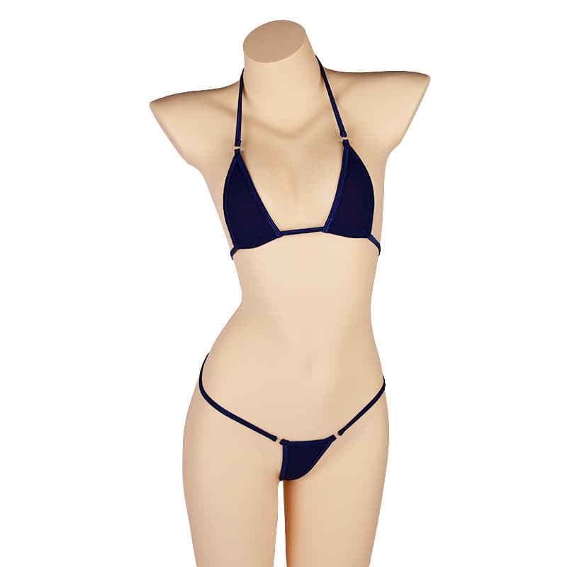 Sexy Lingerie 3-Point Bikini Swimsuit Set with Tie-Side Design for Women