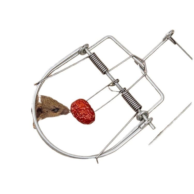 Mouse Trap Snap Trap Strong Rodent Catcher, High-Efficiency Indoor Mouse Cage Terminator, Catch Them All