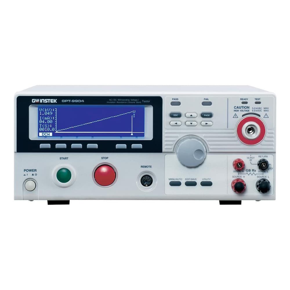 Taiwan GPT-9904 Safety Compliance Comprehensive Tester, AC/DC Withstand Voltage, Insulation, Grounding Tests