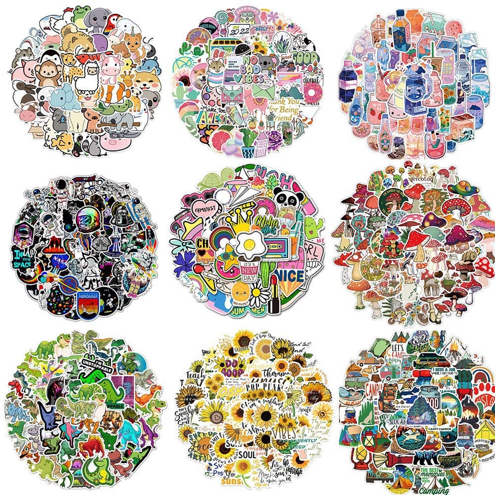 50-450 Cartoon Amazon Popular Graffiti Stickers Decorating Guitar Laptop Luggage DIY Wholesale Stickers