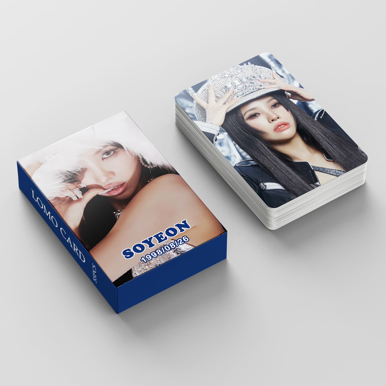 55 GIDLE Tian Xiaojuan SOYEON photo cards in stock, Quan Soyeon Super Lady photo card (G) I-DLE