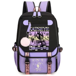 Katseye Music K-pop Girl Group Print School Backpack for Elementary and Middle School Students, Amazon Best Seller 60627