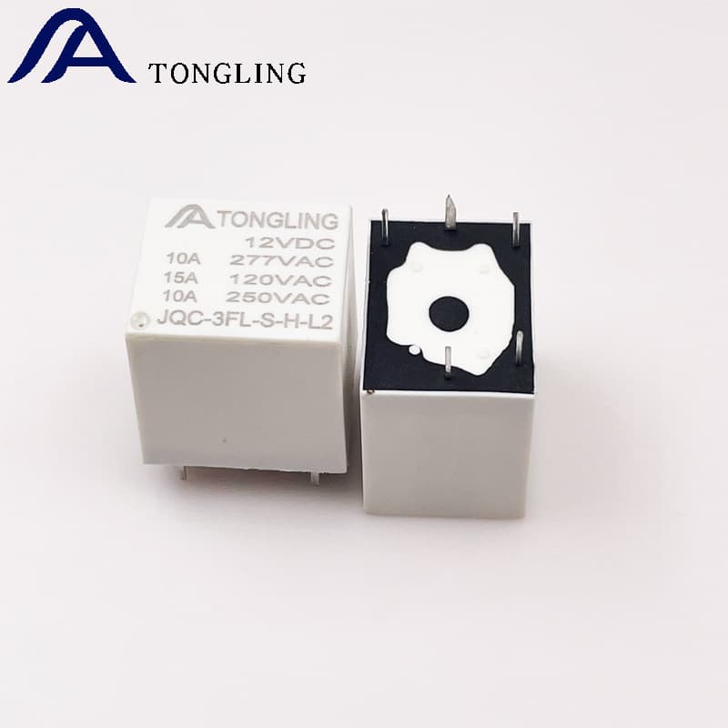 TL3FL-S-H-L2 Dual Coil Relay 12V 24V Magnetic Latching Relay 0.8W 5-Pin Normally Open