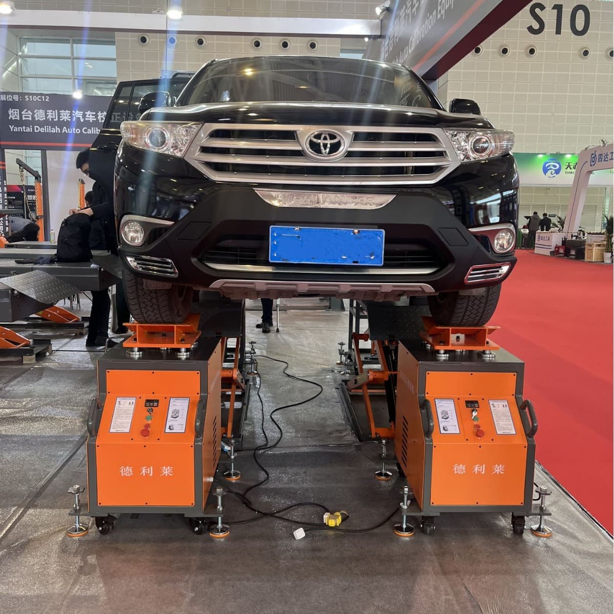 Vehicle chassis suspension abnormal noise detection equipment steering car abnormal noise detection shaker road driving simulator
