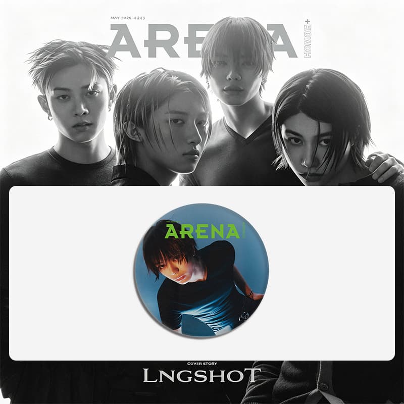 LNGSHOT Magazine Badge Mirror Keychain Pendant Tin Pin Lobster Star Merchandise