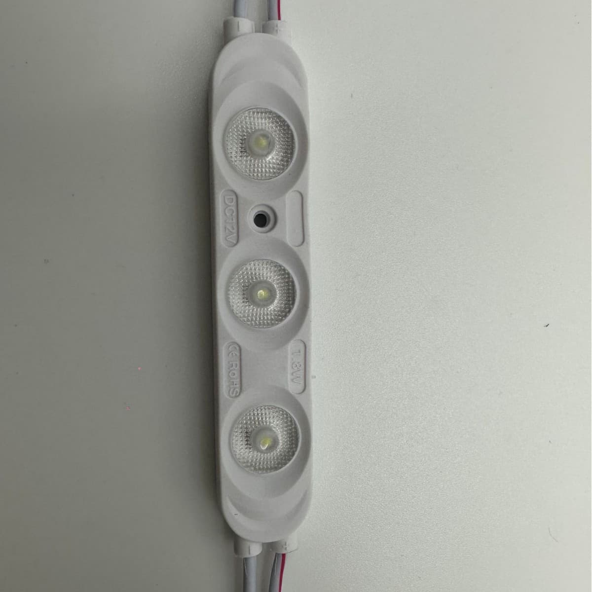 2835 LED 3-Lamp LED Injection Molded Module, 160-Degree Beam Angle, Special Backlight for Outdoor Sign Illuminated Letters