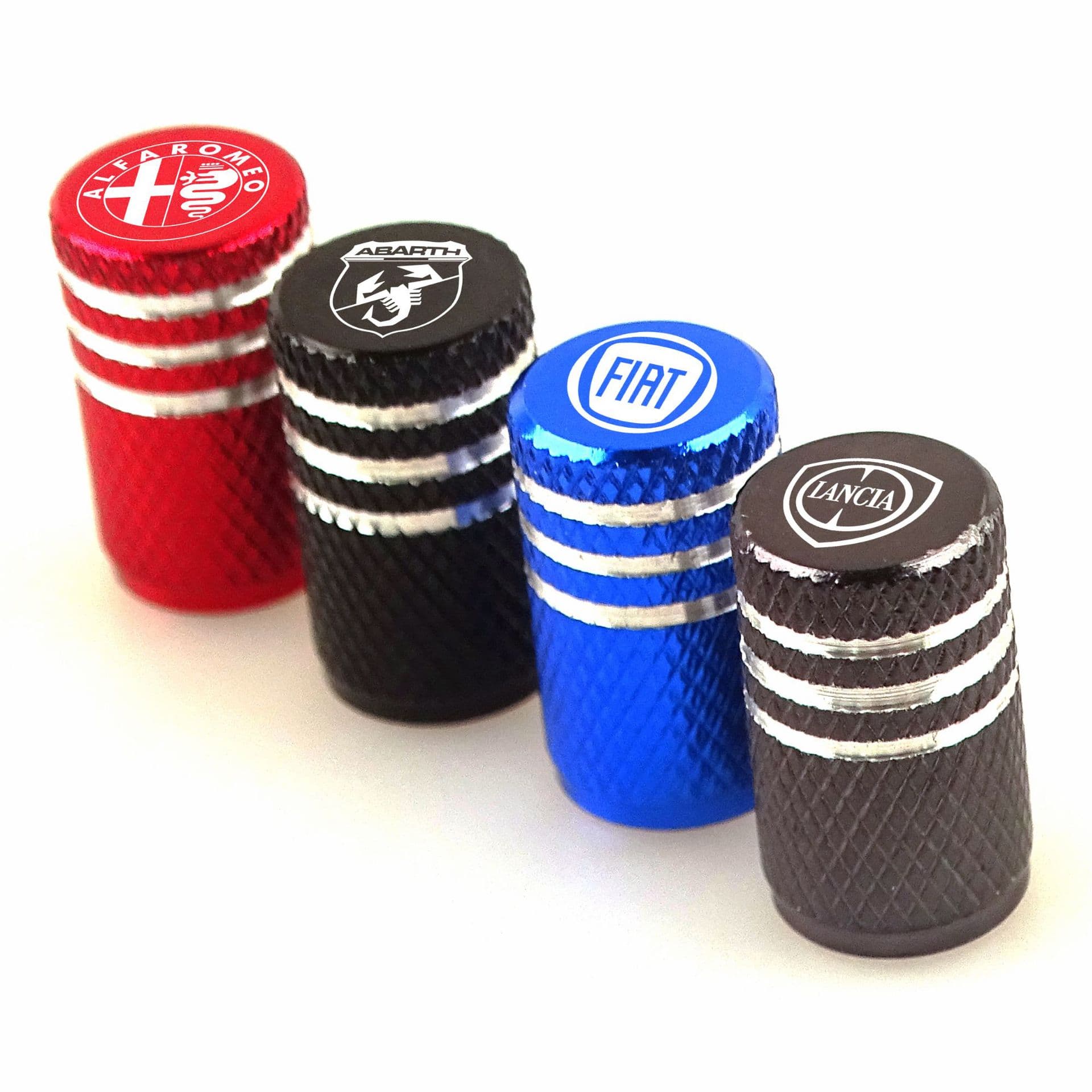 Suitable for Abarth Alfa Fiat BMW Tesla Tesla car tires wheels valve caps