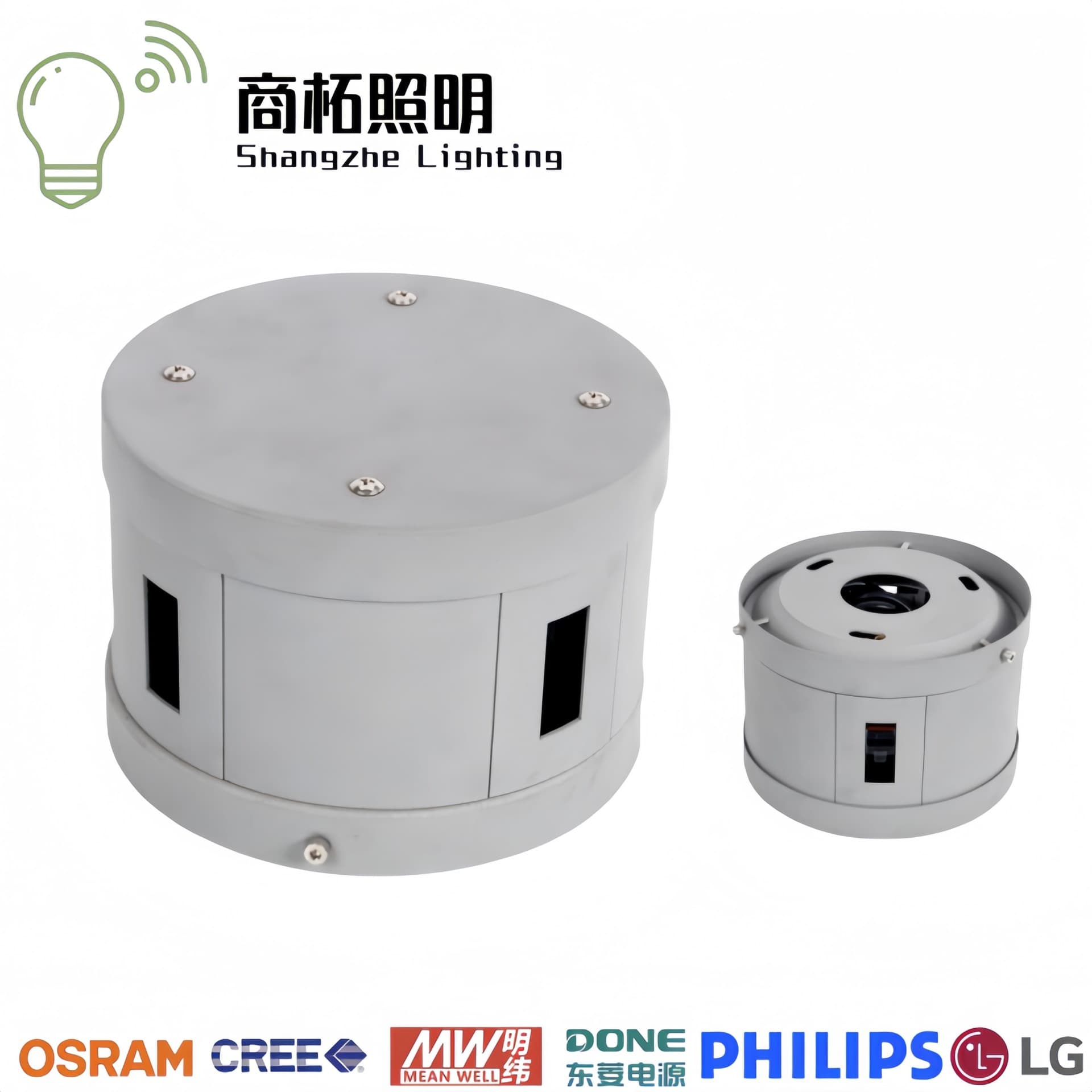 Factory direct sales of 24W outdoor waterproof LED round star cross starlight lamp, one beam of light cross starlight wall lamp.