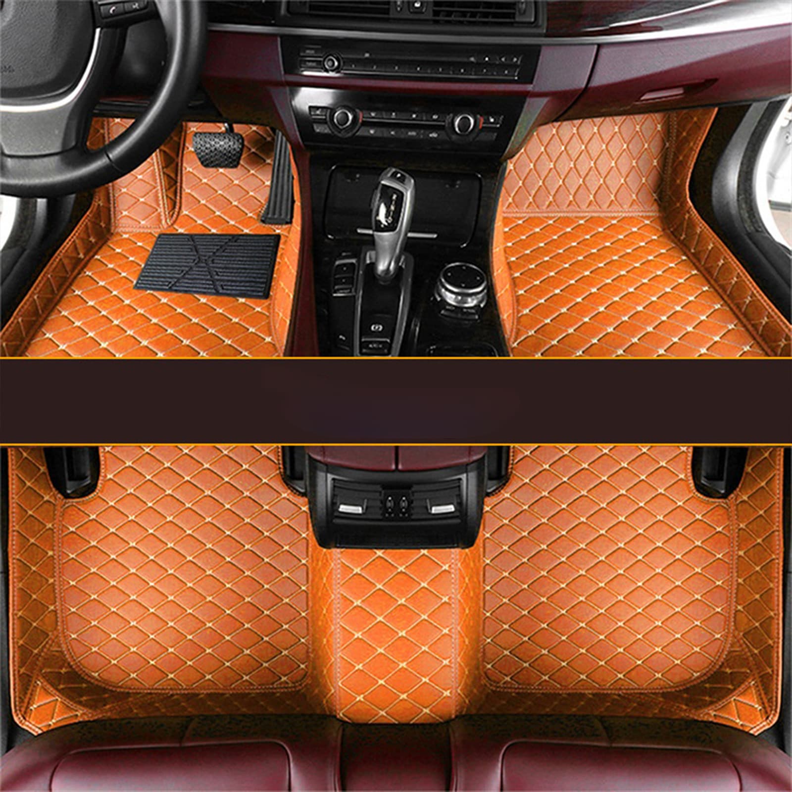 Special Car-Specific Volkswagen Bora Floor Mats for 5 Uses, Fully Enclosed Car, FAW Legend, New and Old Models, Wear-Resistant Anti-Slip Wire Rings