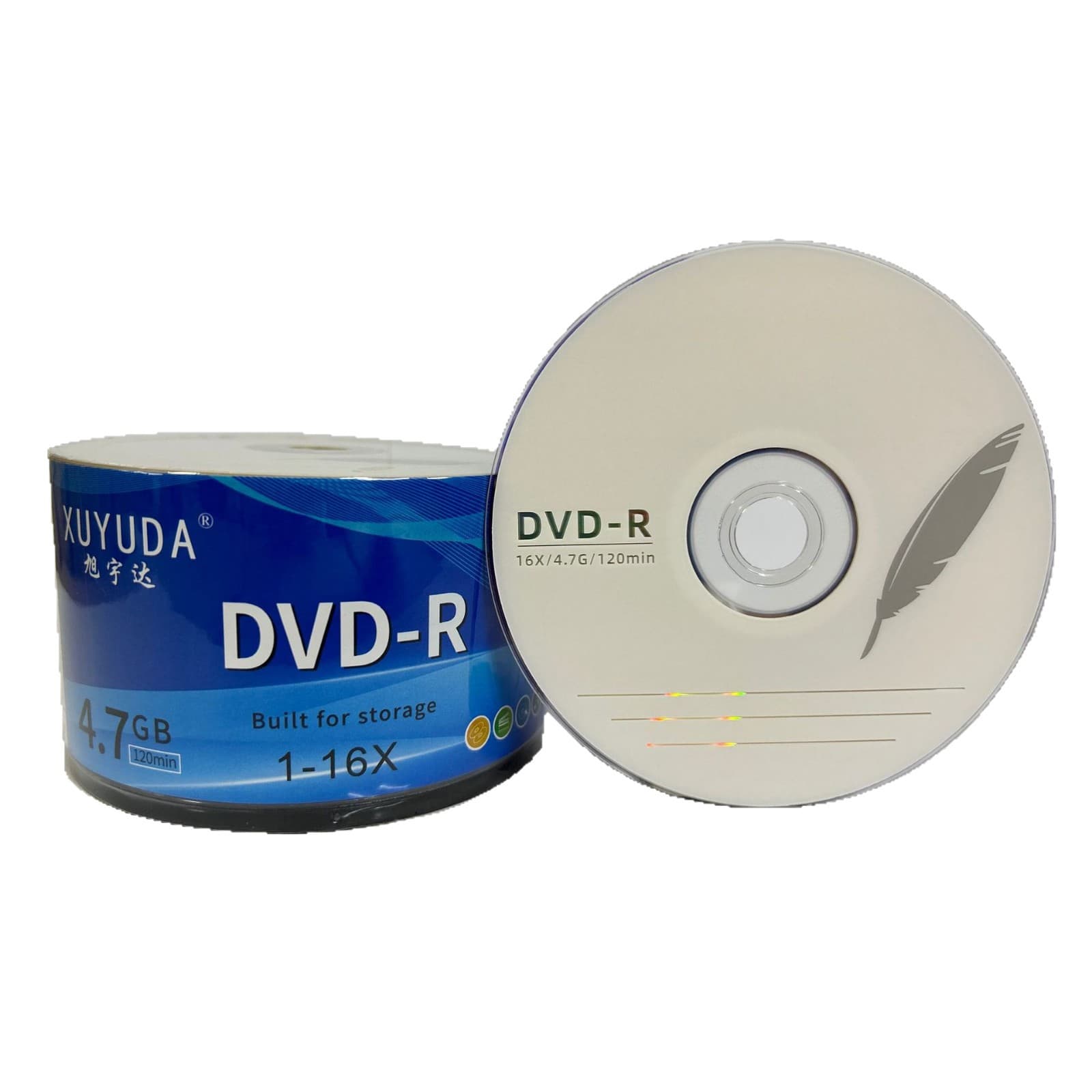 Xuyuda Disc Factory Wholesale Neutral CD DVD Discs 12cm Printable DVD Disc CD Blank Disc CD