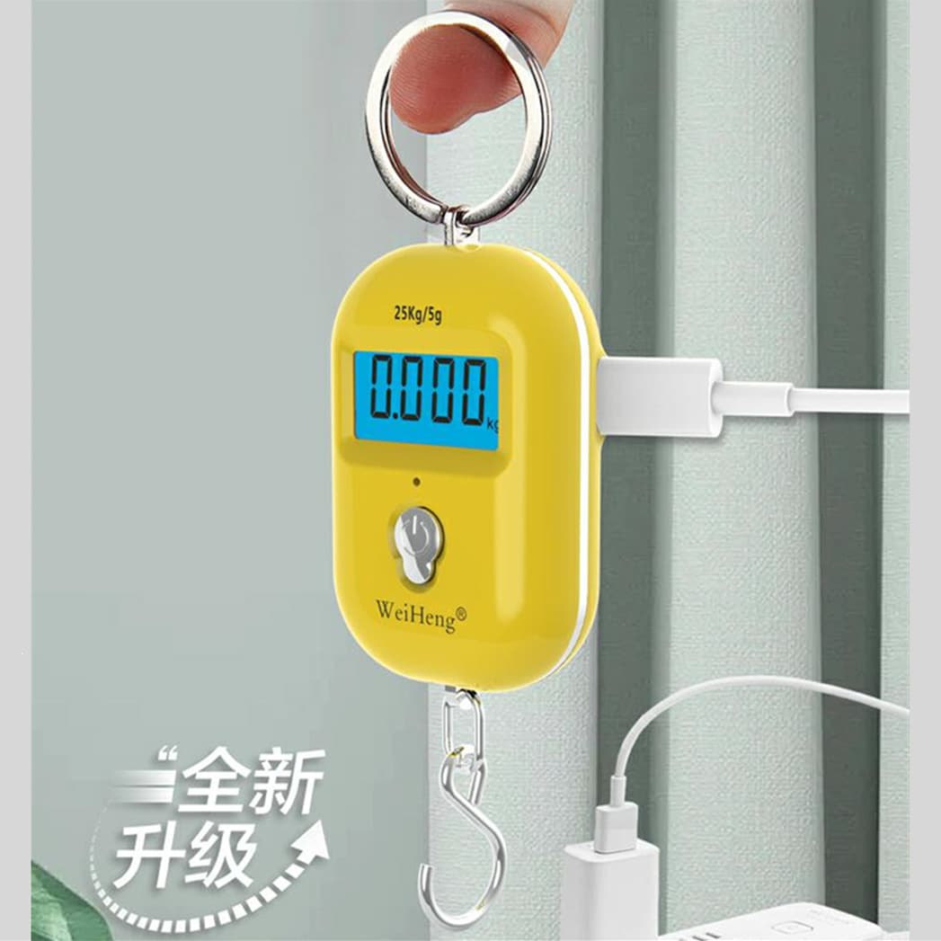 Rechargeable Grocery Scale, Portable Scale, Courier Scale, Luggage Scale, Electronic Scale, Household Hook Scale, Spring Scale, Fishing Scale